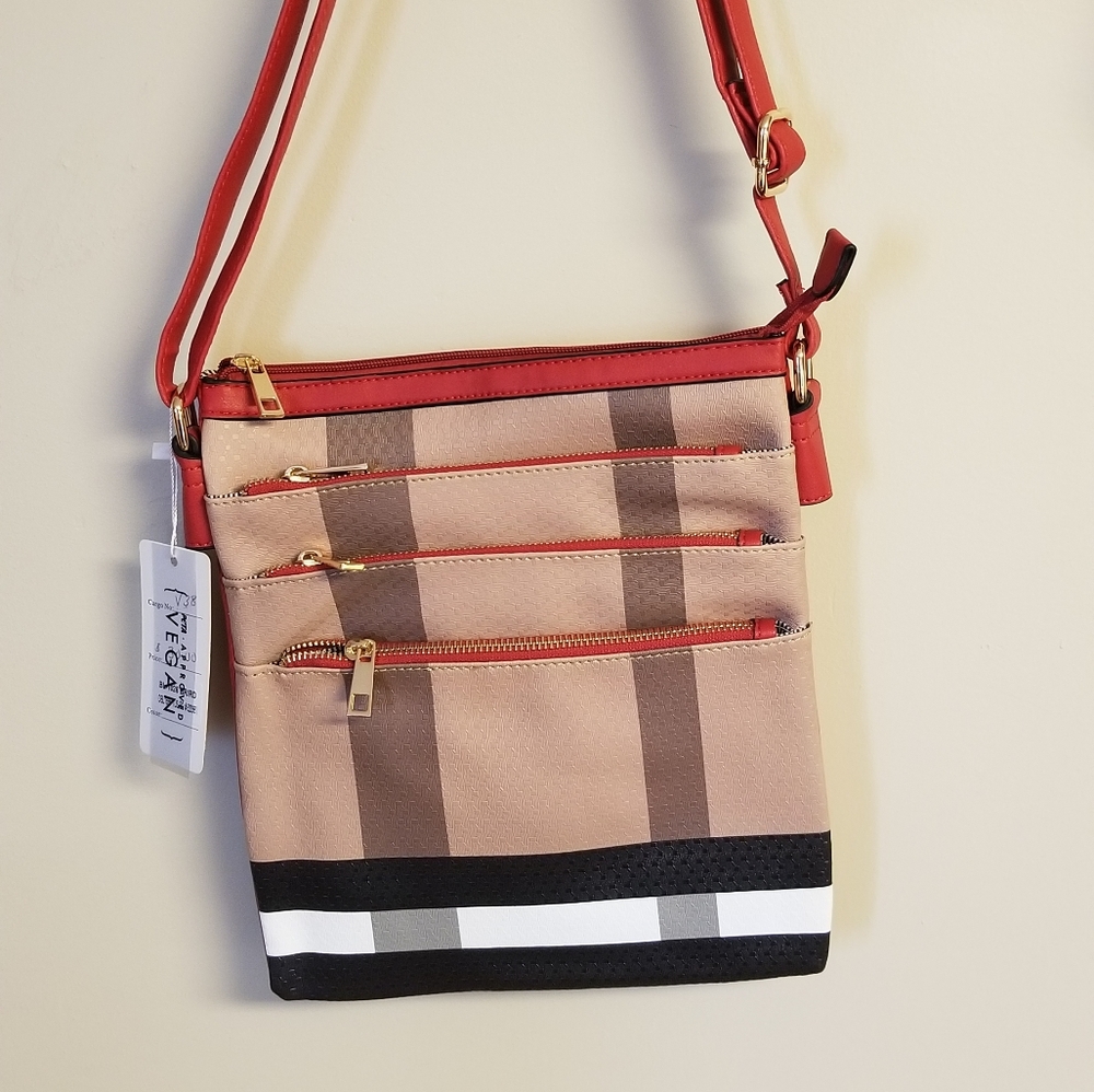 Vegan women's crossbody purse